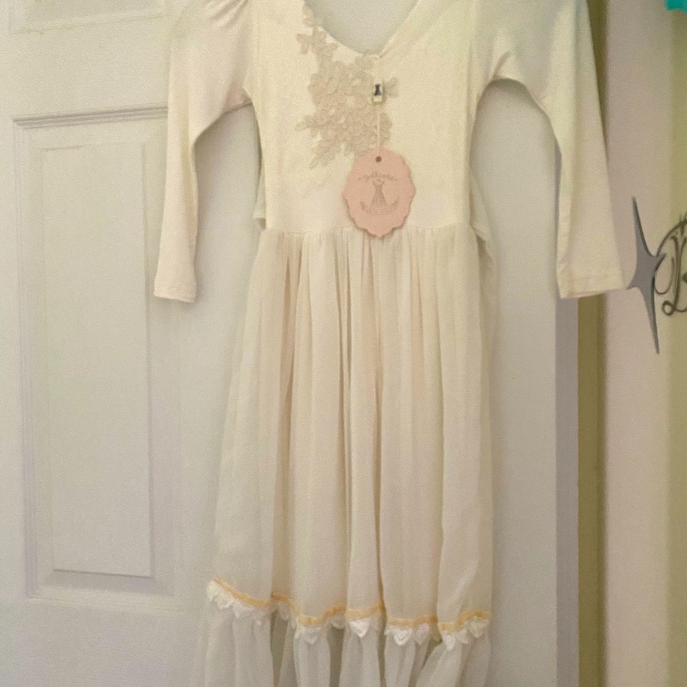 White Hearts Desire Frock size 5